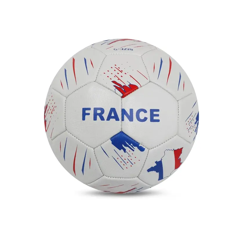VECTOR X France Machine Stitched Embose PVC Football - (Pack of 1) | Kibi SPorts