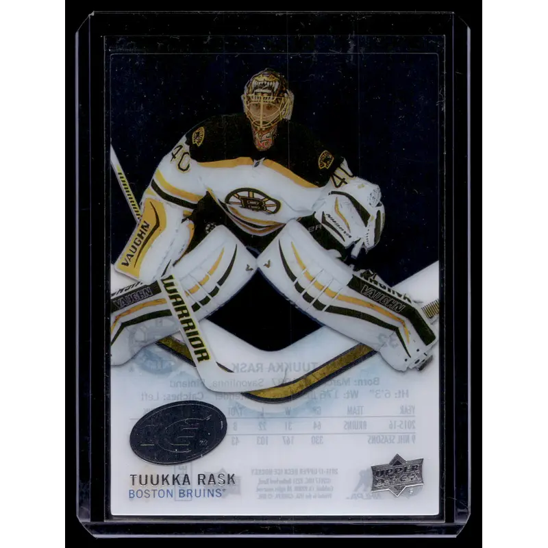 2016-17 Upper Deck Ice - Tuukka Rask #32