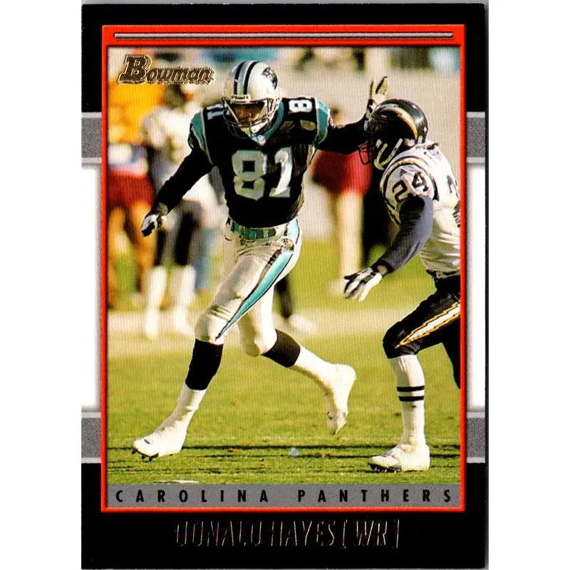 2001 Bowman Donald Hayes #60