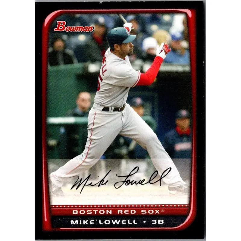 2008 Bowman Mike Lowell #121