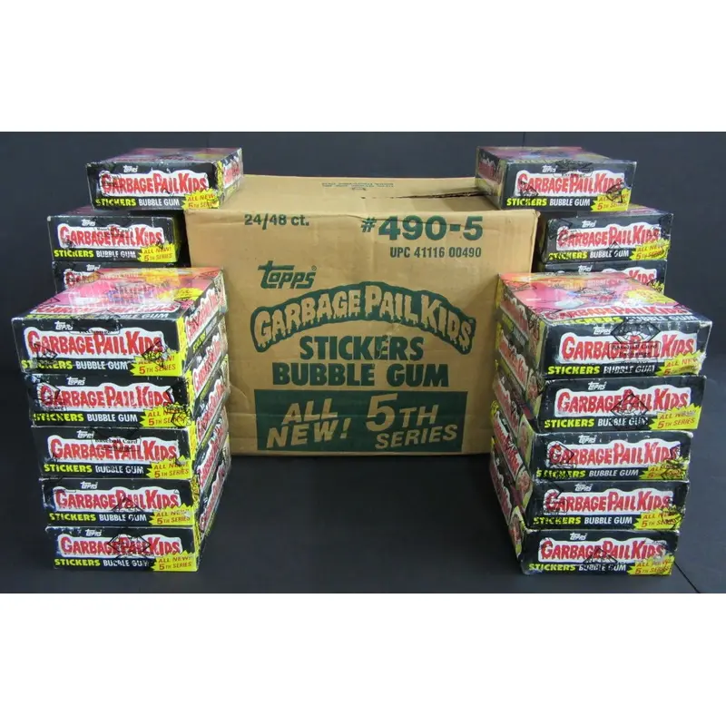 1986 Topps Garbage Pail Kids Series 5 Wax Case (24 Box) (FASC)