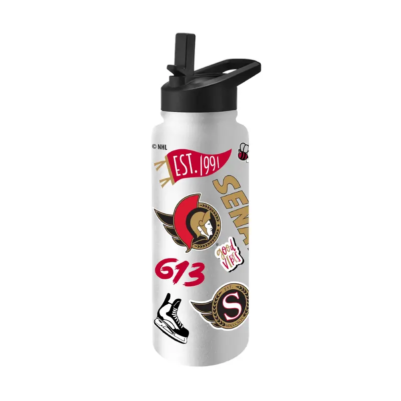 Ottawa Senators 34oz Native Quencher Bottle