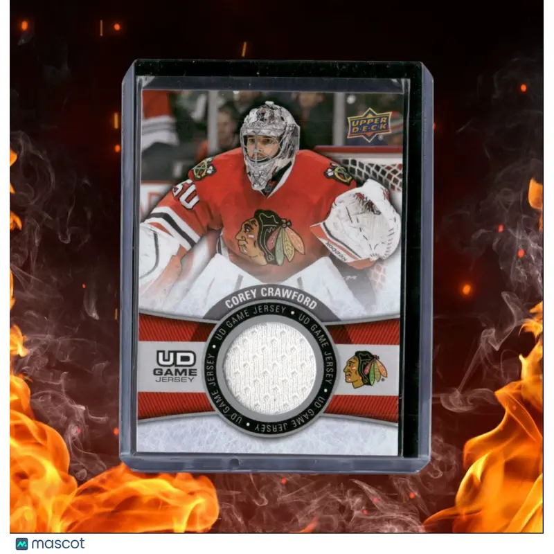 2015-16 Upper Deck Corey Crawford Game Jersey #GJ-CO