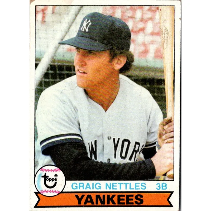 1979 Topps Burger King New York Yankees Graig Nettles #15
