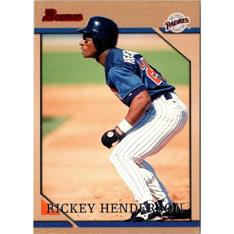 1996 Bowman Rickey Henderson #38