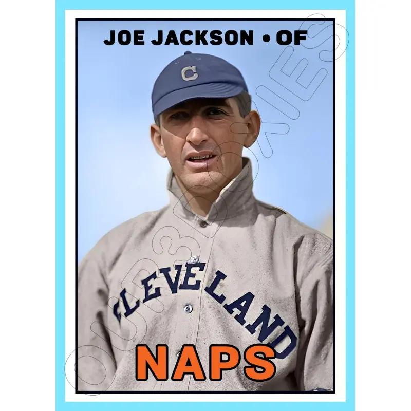 Joe Jackson 1967 Topps Custom Card - 4472