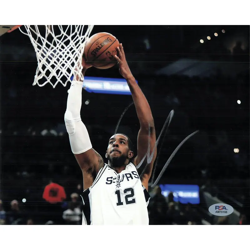 LaMarcus Aldridge signed 8x10 photo PSA/DNA Autographed Spurs