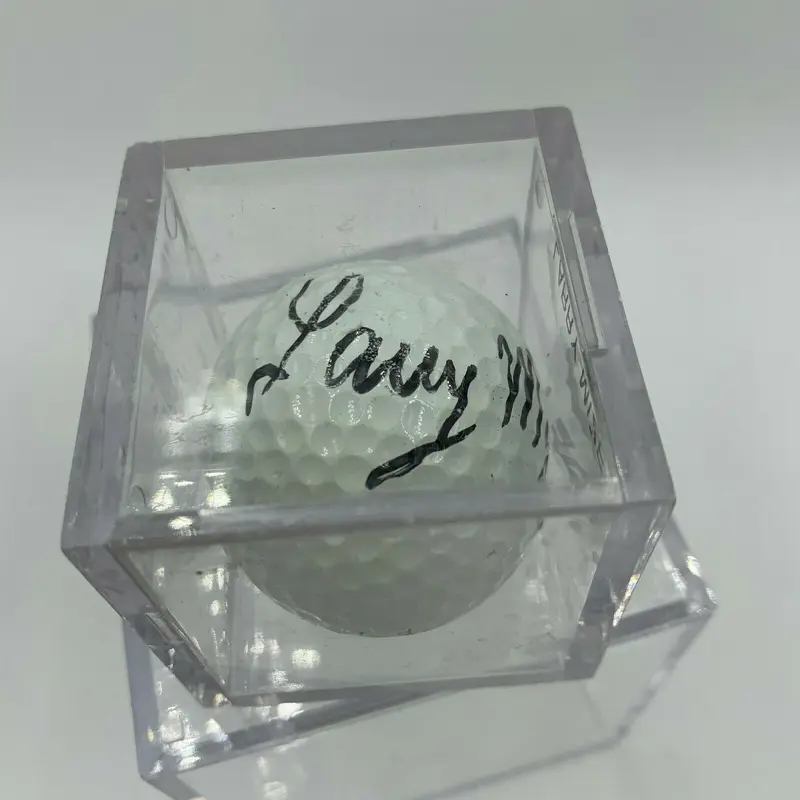 Larry Mize Signed Autographed Golf Ball PGA With JSA COA