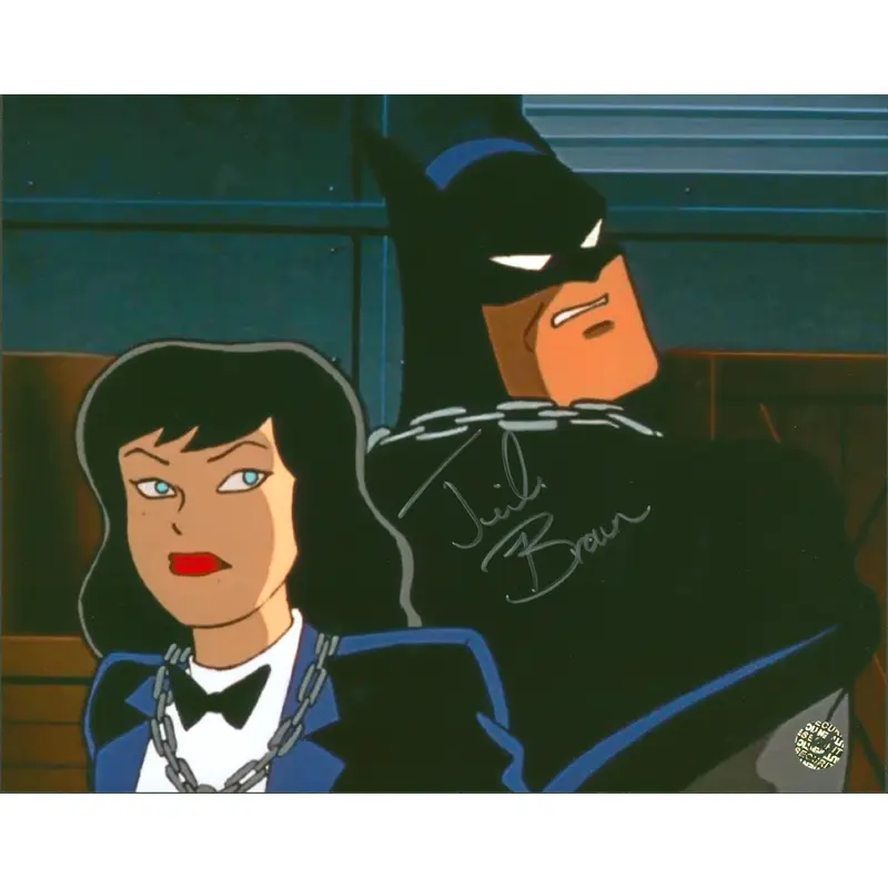 Julie Brown Batman The Animated Series Signed 8x10 Photo Wizard World #029572