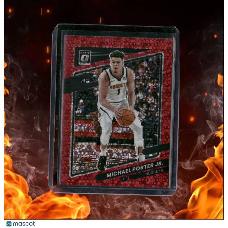 2021-22 Donruss Optic Michael Porter Jr. Red Fast Break Prizm 79/85 #7