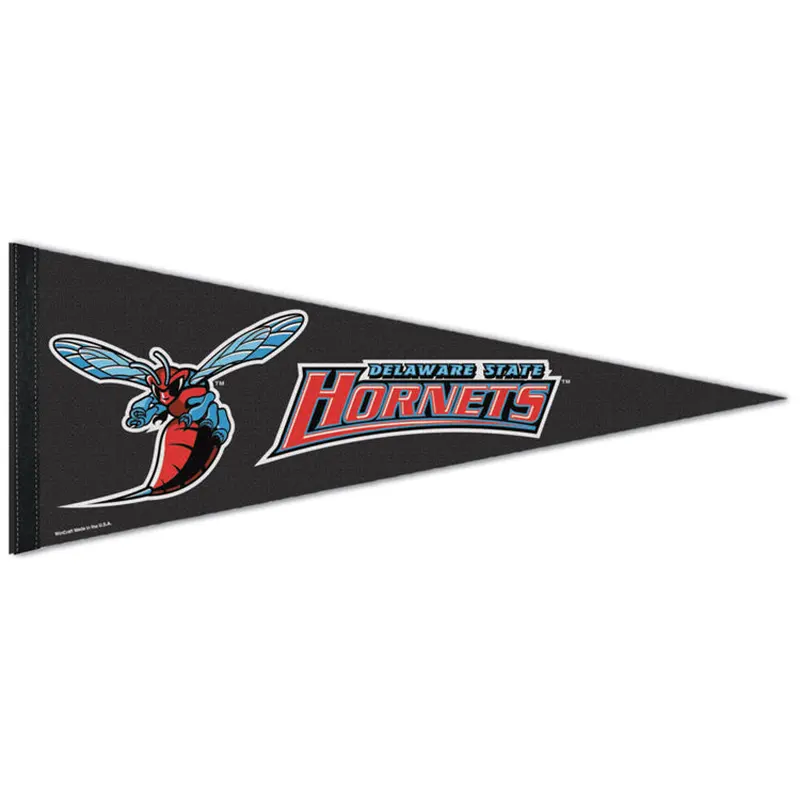 Delaware State Hornets Official NCAA Team Logo Premium Felt Pennant - Wincraft Inc.
