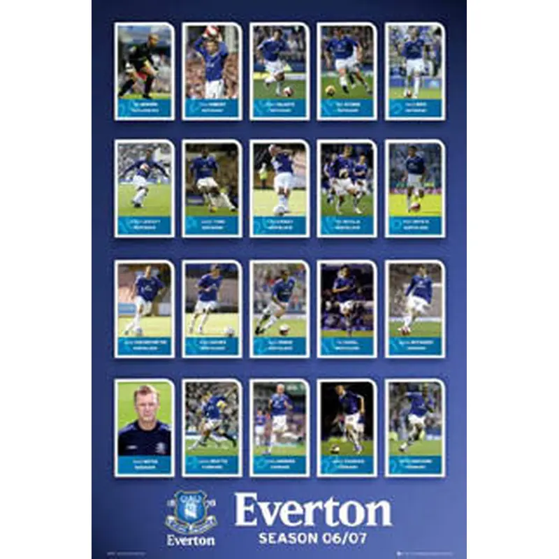 Everton FC "Super 24" (2005/06) - GB Posters
