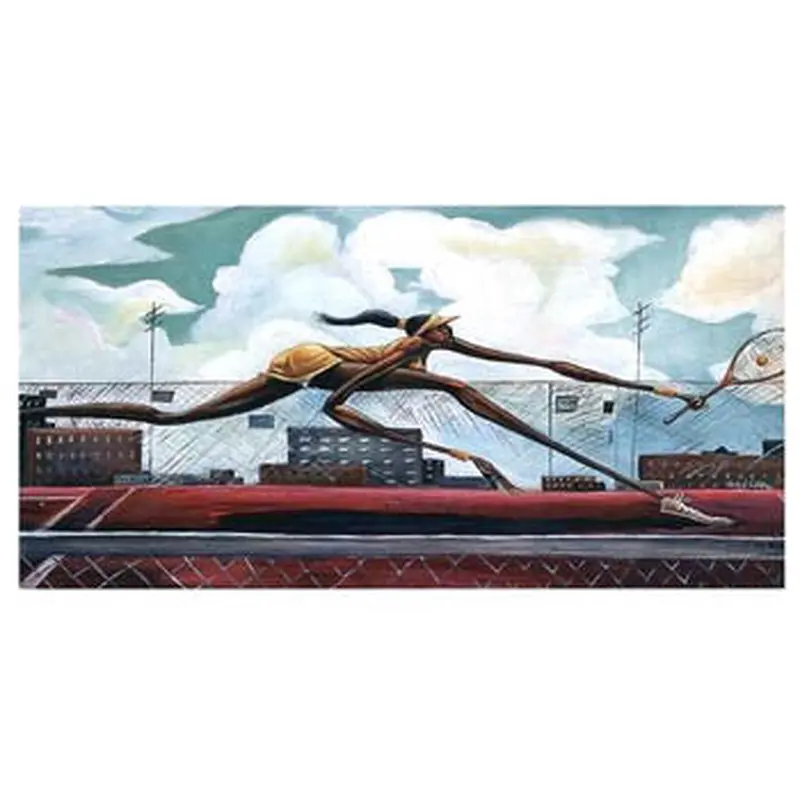 Tennis Art "Got It" by Frank Morrison Premium Poster Print