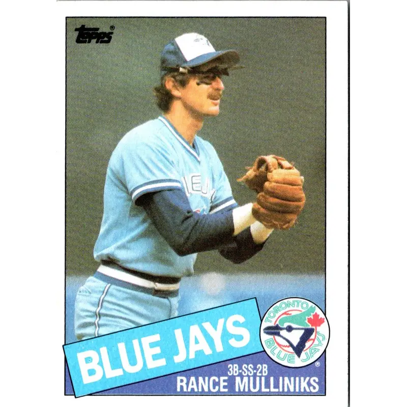 1985 Topps Rance Mulliniks #336