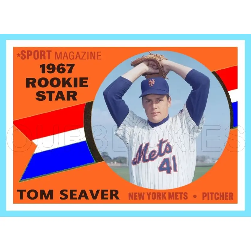 Tom Seaver 1960 Topps RS Custom Card - 4191