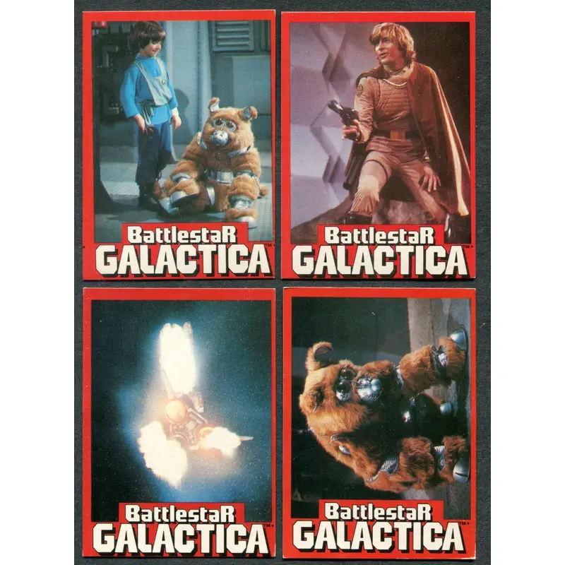 1978 Wonder Bread Battlestar Galactica Complete Set (36) EX/MT NM