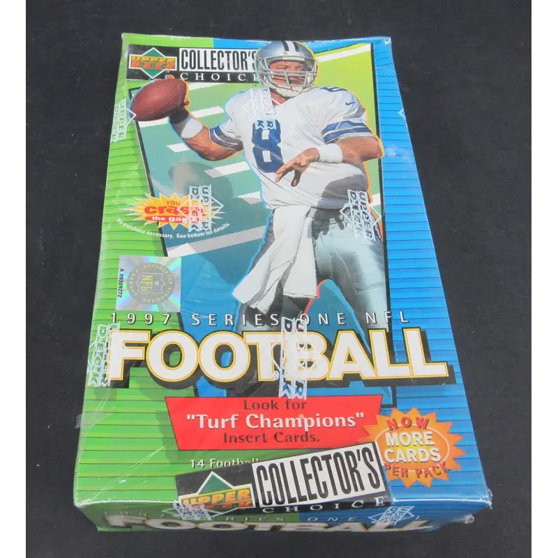 1997 Upper Deck Collector's Choice Football Series 1 Box (Hobby) (36/14)
