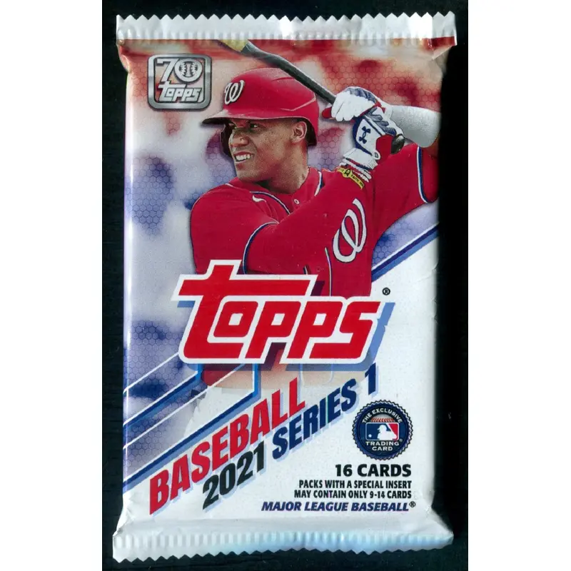 2021 Topps Baseball Unopened Series 1 Pack (Target) (16)