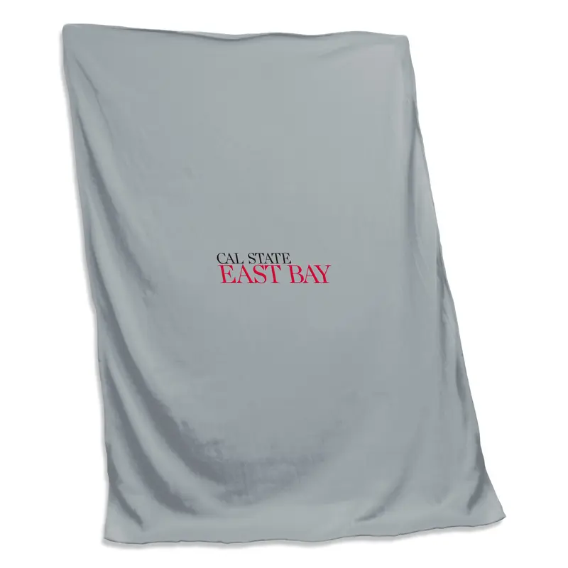 Cal State East Bay Hayward Screened Sweatshirt Blanket