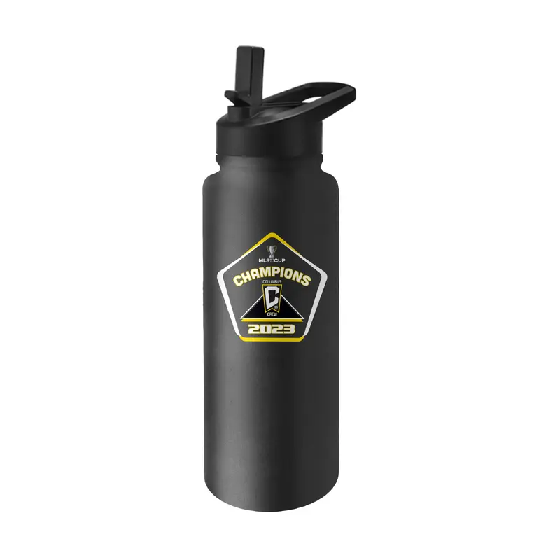 Columbus Crew 34oz 2023 MLS Cup Champions Quencher Bottle