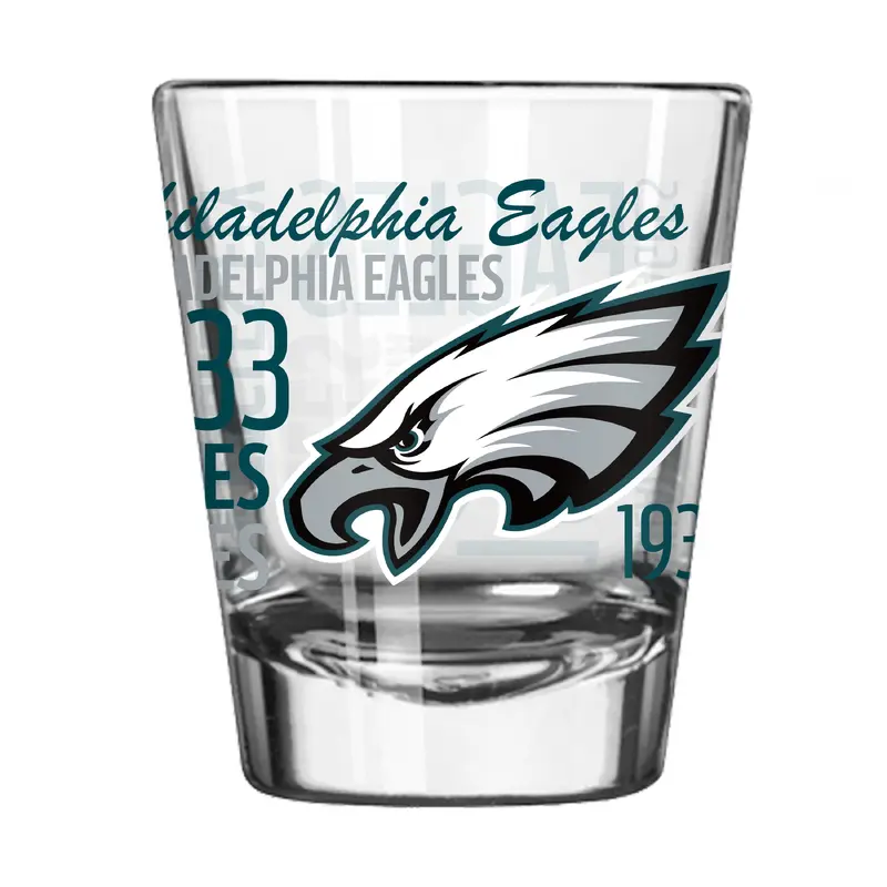 Philadelphia Eagles 2oz Spirit Shot Glass