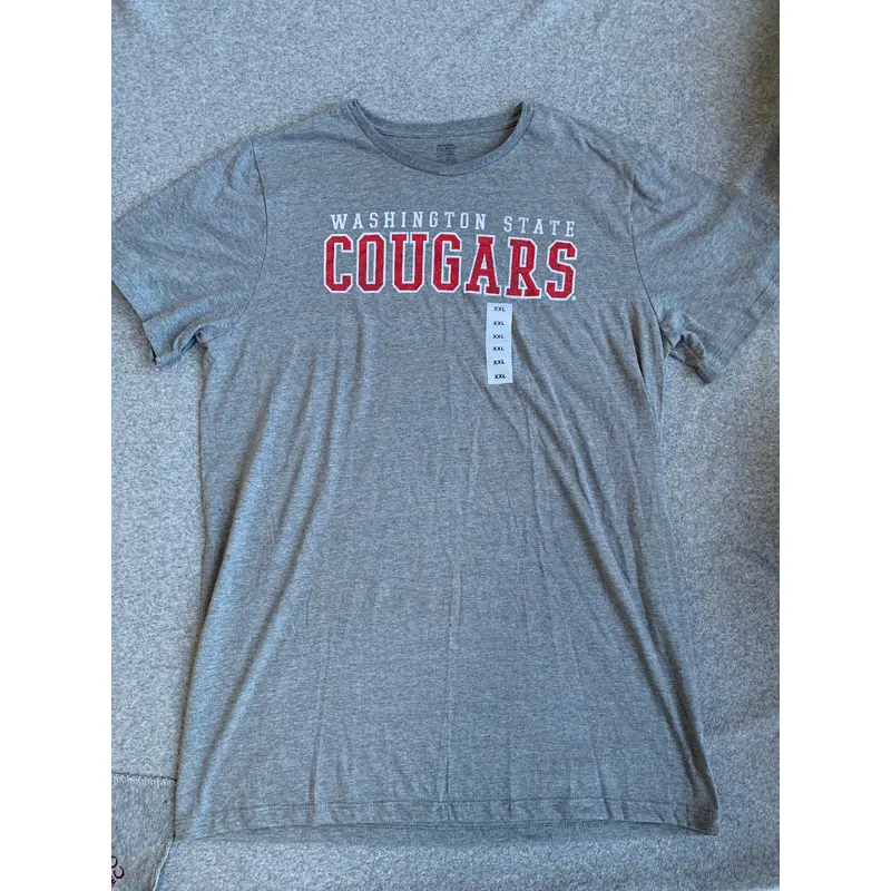Mens Short Sleeve Wa. St. Cougars Tee