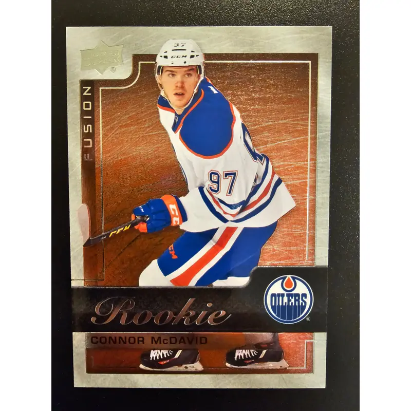 2015-16 Upper Deck Fusion - Rookie Achievements Connor McDavid #R1 RY