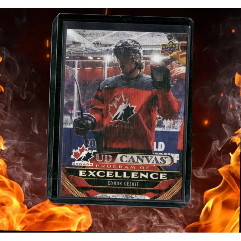 2024-25 Upper Deck Conor Geekie Program of Excellence Canvas Rookie #15