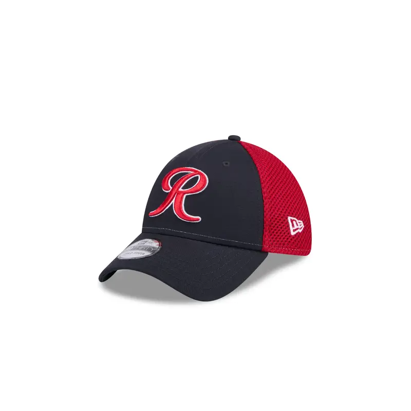 Tacoma Rainiers New Era Kids 39Thirty Navy Red Neo Cap