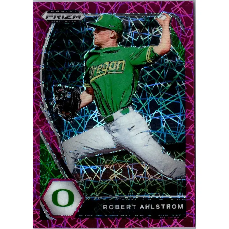 2021 Panini Prizm Draft Picks Robert Ahlstrom #186