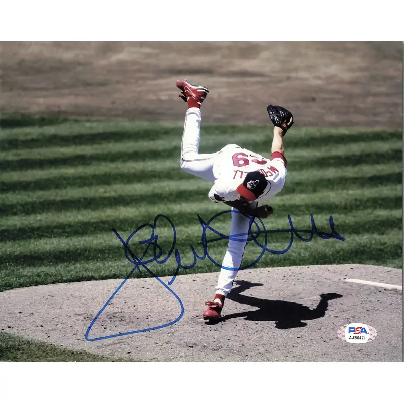 JACK McDOWELL signed 8x10 photo PSA/DNA Cleveland Autographed