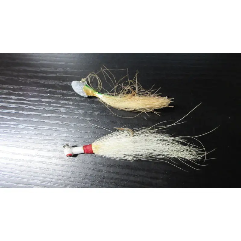 Used Buck Tail Fishing Lure - 2 Piece