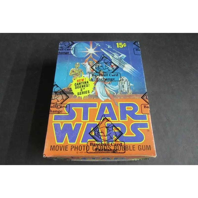 1978 Topps Star Wars Unopened Series 5 Wax Box (BBCE)