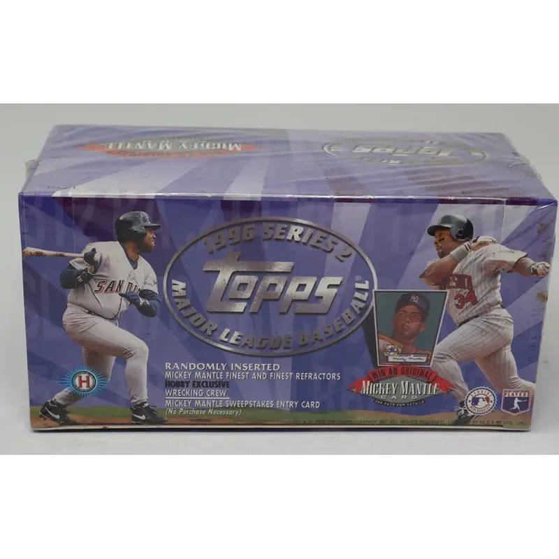 1996 Topps Baseball Series 2 Jumbo Box (Hobby) (12/41)