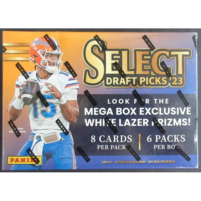 2023 Panini Select Draft Picks Football Mega Box (6/8)