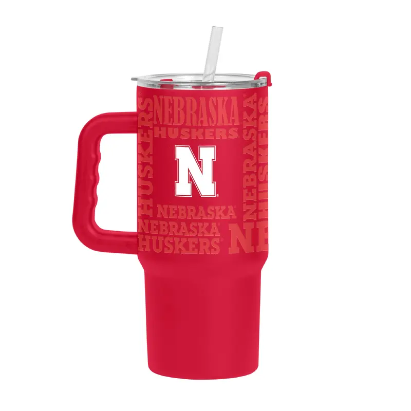 Nebraska 24oz Replay Tumbler w/Handle