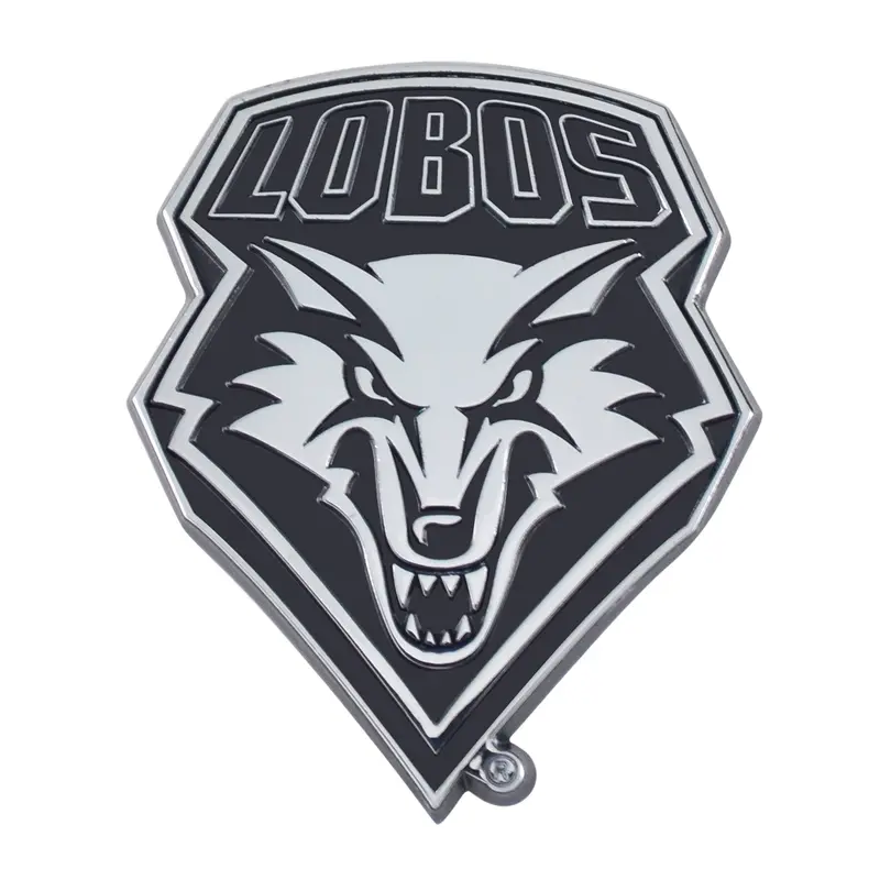 University of New Mexico Chrome Emblem