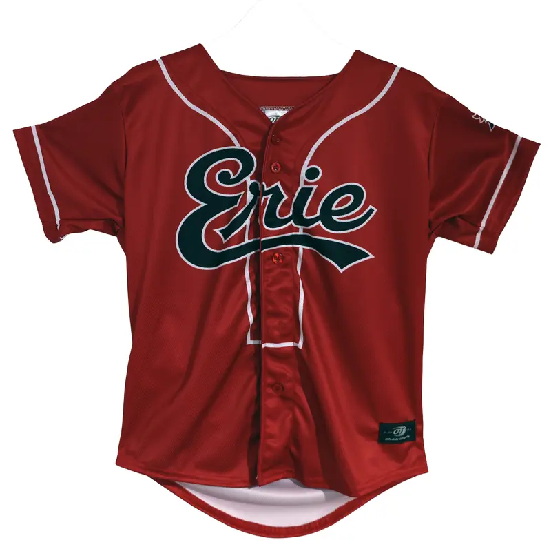 Erie SeaWolves OT Youth Fauxback Jersey