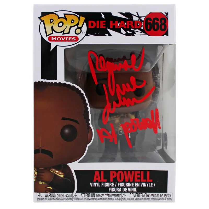 Reginald VelJohnson Die Hard "Al Powell" Signed #668 Funko Pop Vinyl Figure BAS