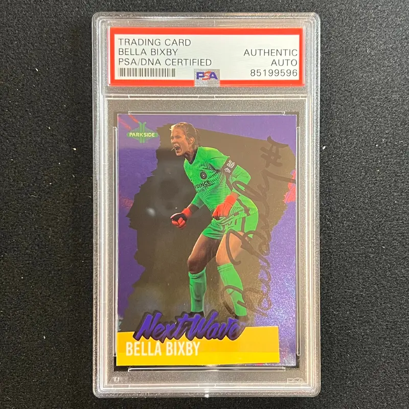 2021 Parkside Legend #NW24 Bella Bixby Signed Card AUTO PSA Slabbed Portland Thorns