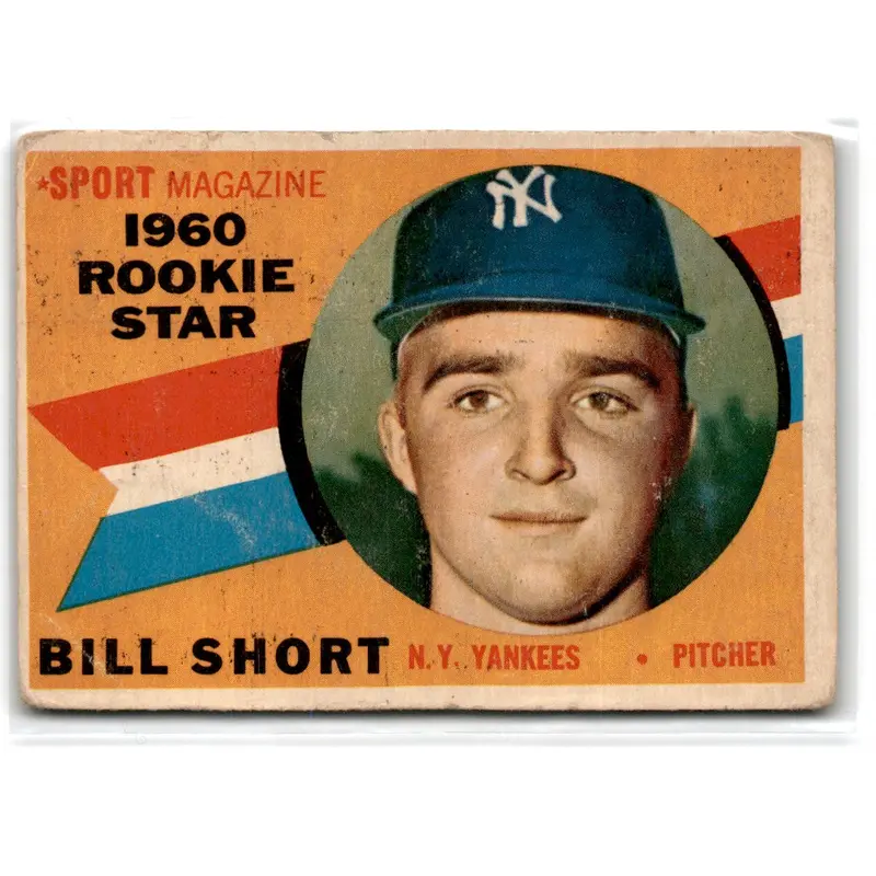 1960 Topps Bill Short #142 Rookie