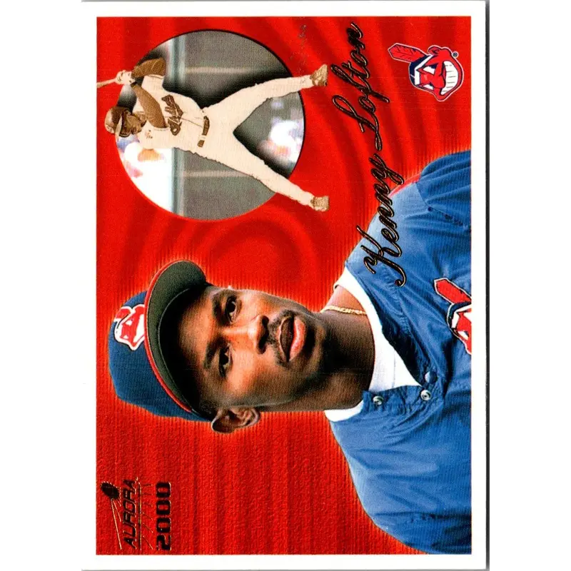 2000 Pacific Aurora Kenny Lofton #42