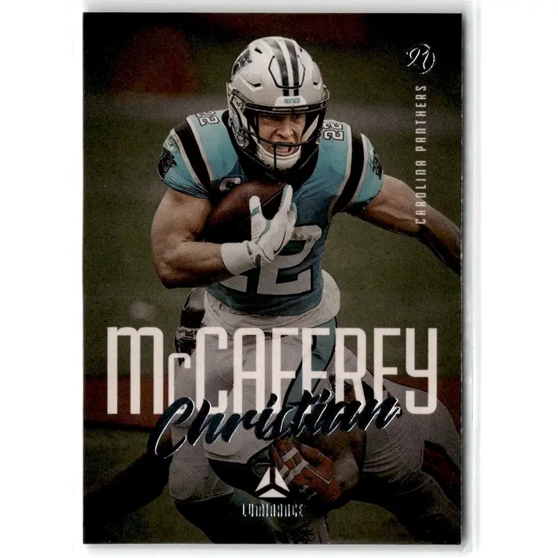 2021 Panini Chronicles Unparalleled Christian McCaffrey #20