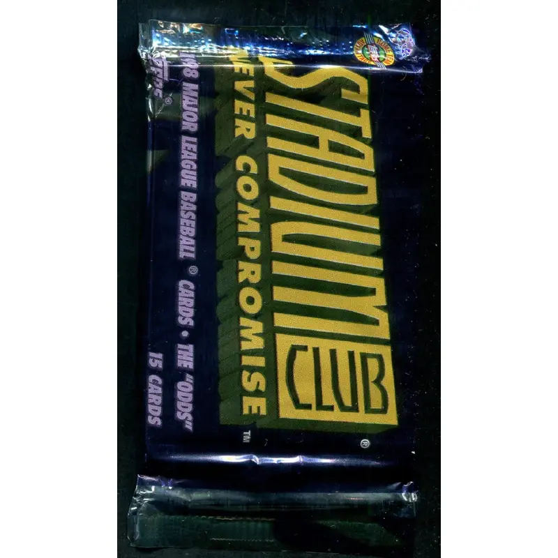 1998 Topps Stadium Club Baseball Unopened The Odds Jumbo Pack (HTA) (15)