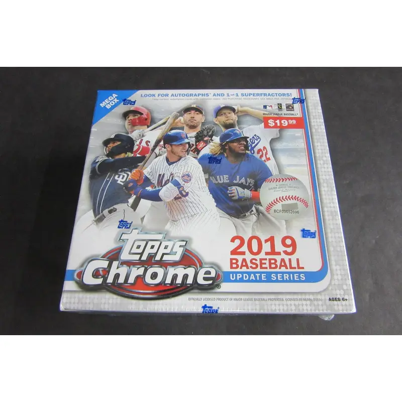 2019 Topps Chrome Baseball Update Series Mega Box (7/4)