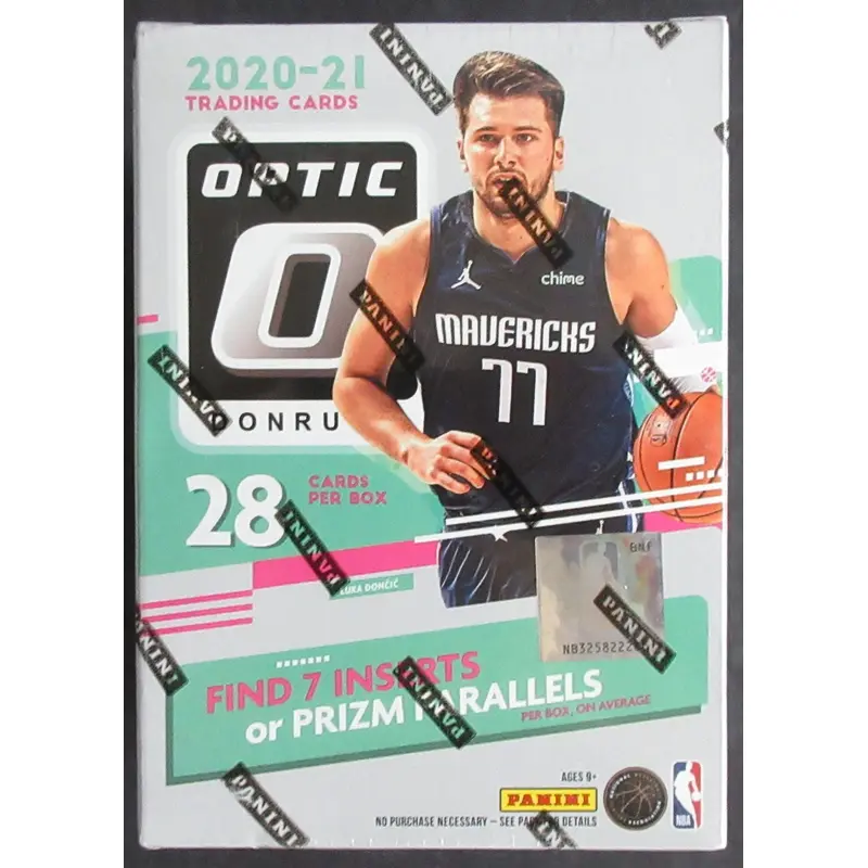 2020/21 Panini Donruss Optic Basketball Blaster Box (7/4)