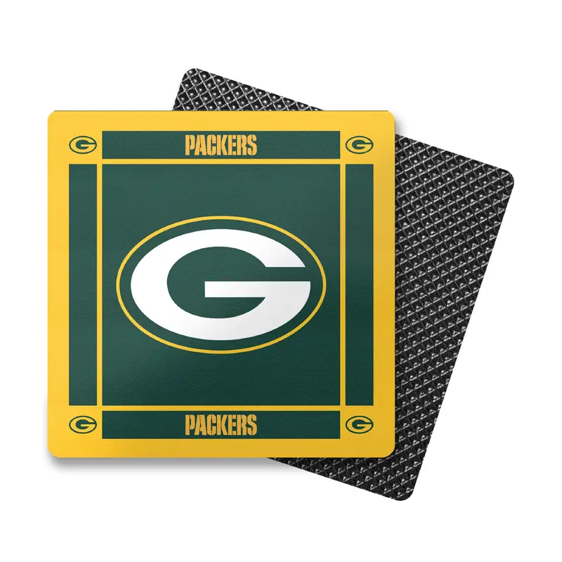 Green Bay Packers Gameday Neoprene Coaster 4 Pack
