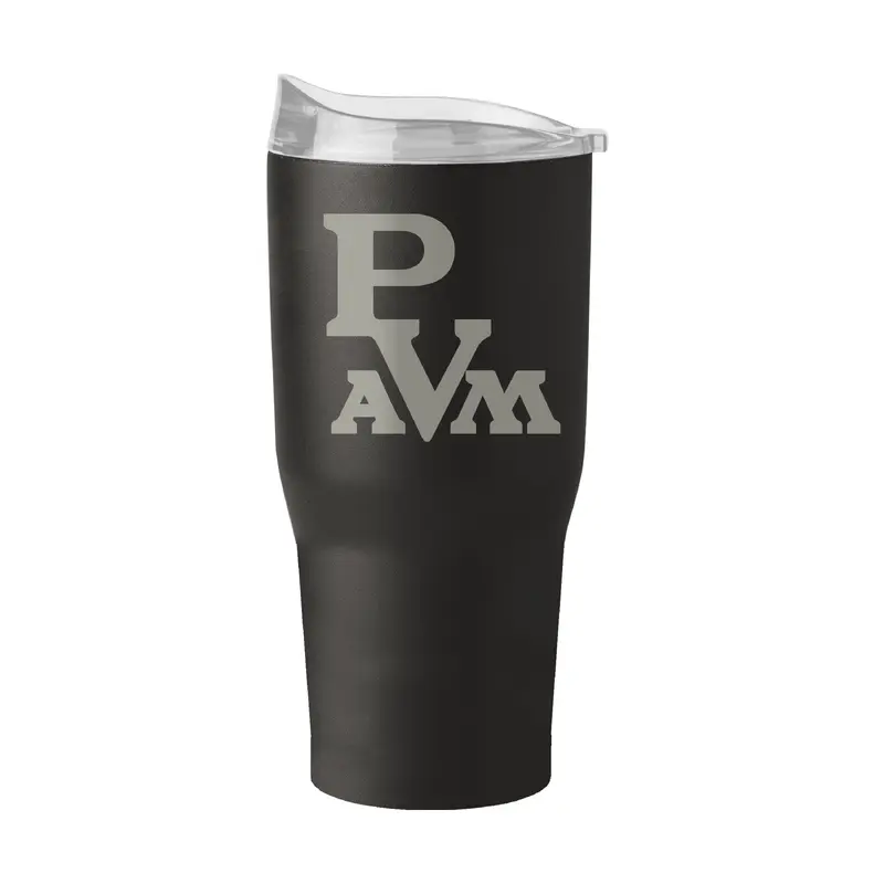 Prairie View A&M GunMetal 30oz Black Powder Coat Tumbler