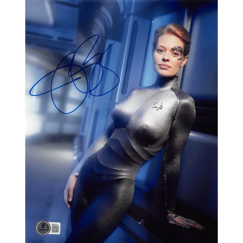 Jeri Ryan Star Trek Authentic Signed 8x10 Photo Autographed BAS #BM56723