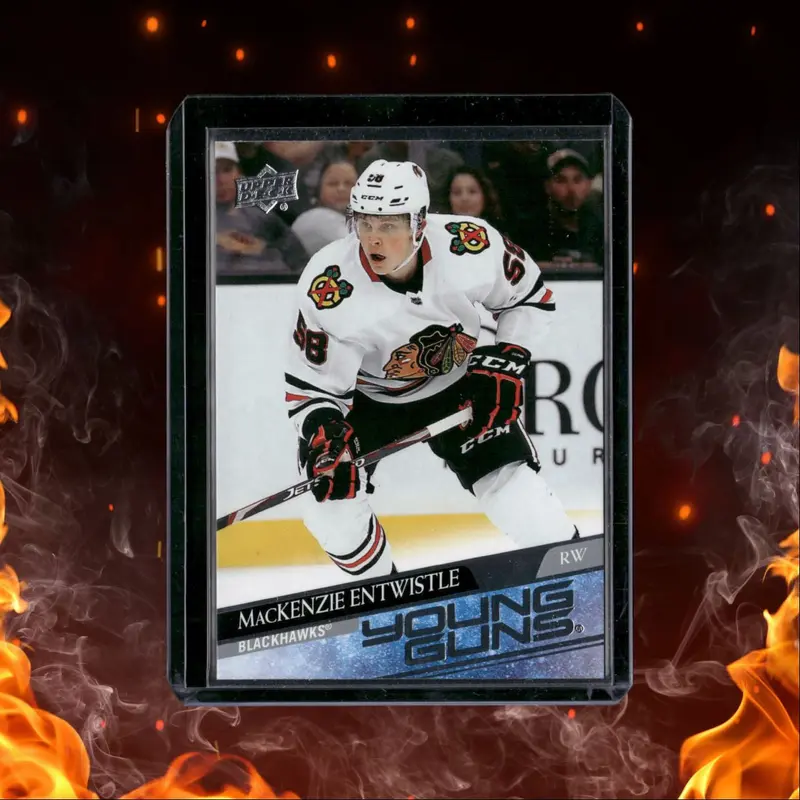 2020-21 Upper Deck MacKenzie Entwistle Young Guns Rookie #471